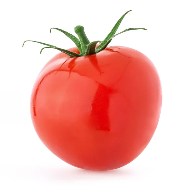 Tomate avec chemins de coupe — Photo