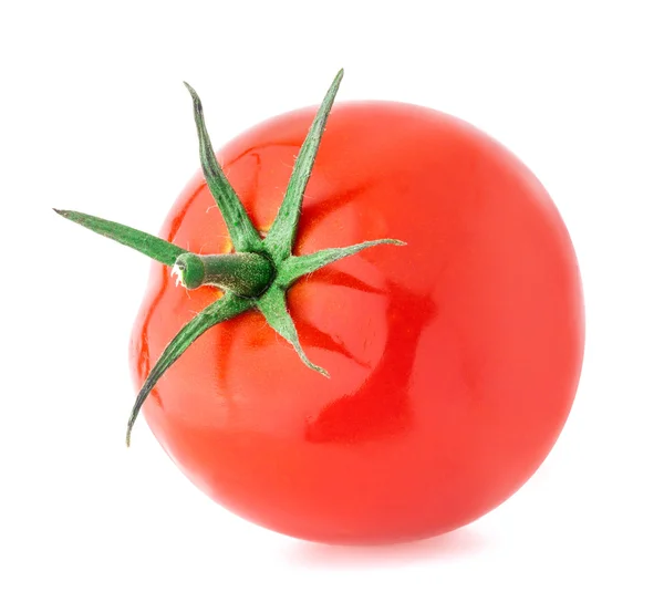 Tomate avec chemins de coupe — Photo