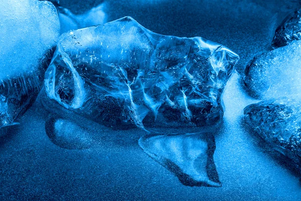 Mavi buz doku — Stok fotoğraf