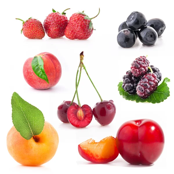 Cereza y fruta —  Fotos de Stock