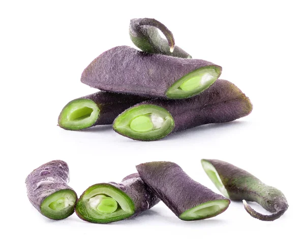 Black beans pods — Stock Photo, Image