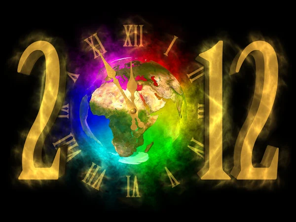 Magical year 2012 - time for change - Europe — Stock Photo, Image