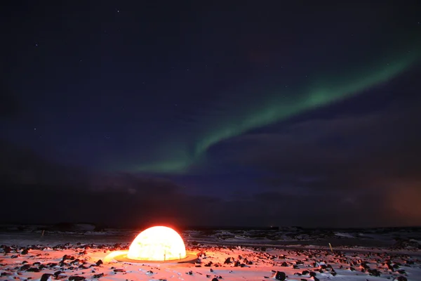 Nordlicht - Island — Stock Photo, Image