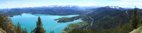Alpy - Walchensee — Zdjęcie stockowe