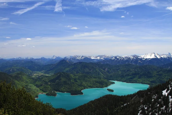 Alps - Walchensee — Stok fotoğraf