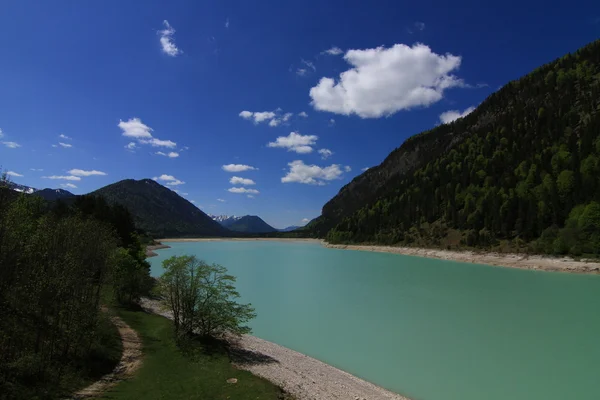 Lago Konigsee nelle Alpi bavaresi — Foto Stock
