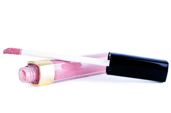 Rose lip gloss — Stock Photo, Image
