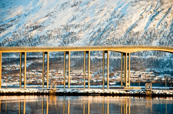 Bron i Tromsö — Stockfoto