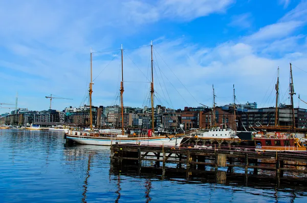 Oslo-Hafen — Stockfoto