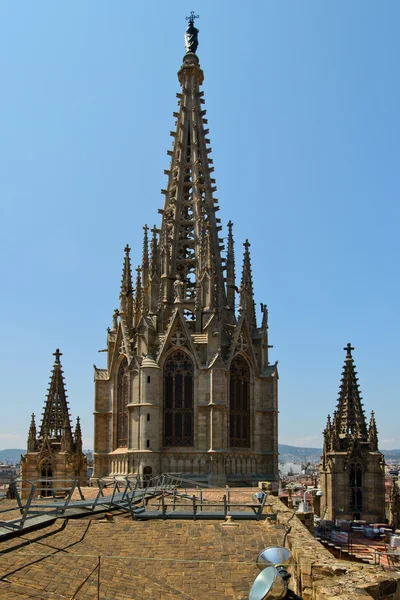 Katedra na dachu — Zdjęcie stockowe