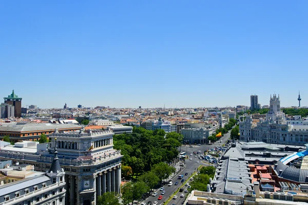 Panorama Madryt — Zdjęcie stockowe