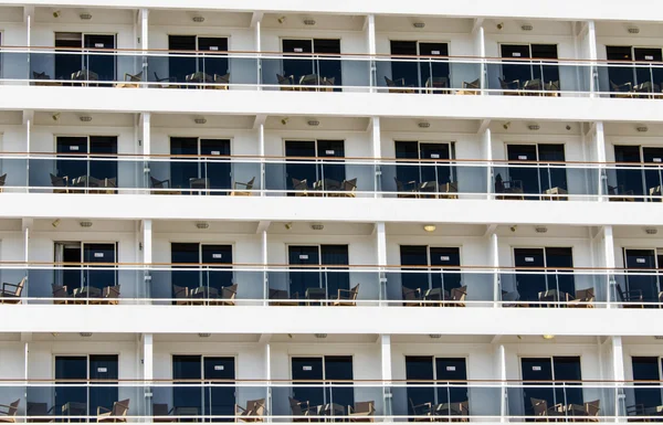 Кабинные балконы — стоковое фото