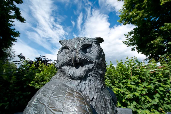 stock image Statue of owl