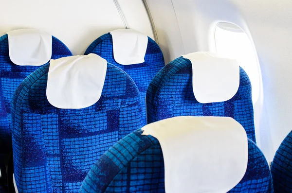 Airplane seats — Stock Photo, Image