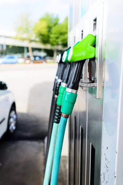 stock image Gas pump nozzles