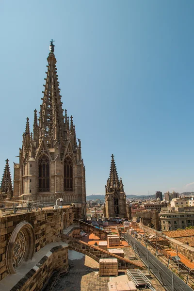 Dach der Kathedrale — Stockfoto