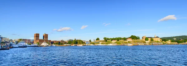 Панорама фьорда Осло — стоковое фото