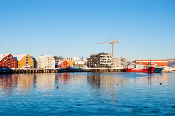 Tromsö waterfront — Stockfoto