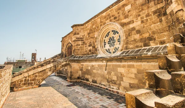 Telhado da Catedral de Santa Eulália — Fotografia de Stock