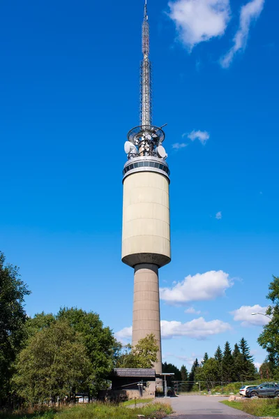 Torre de telecomunicações Oslo — Fotografia de Stock