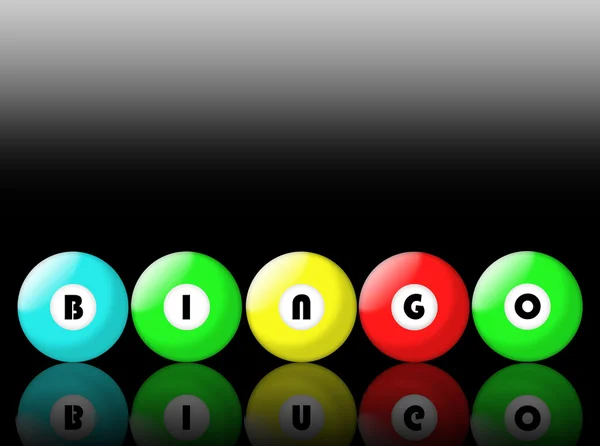 Bingo-Bälle — Stockfoto