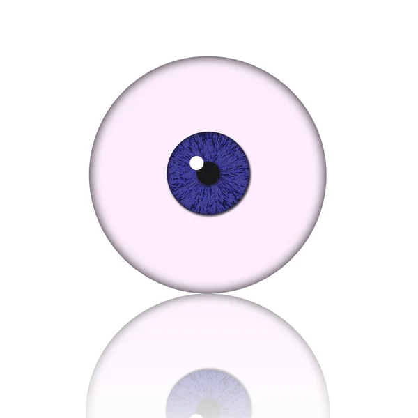 Blue eye ball — Stockfoto