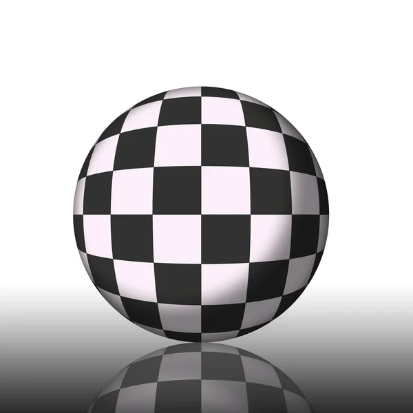 Football ball isolated on white — Stock Photo, Image