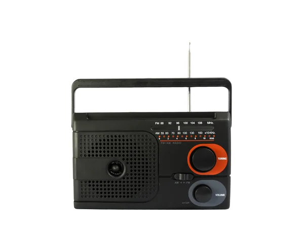 Radio czarne — Zdjęcie stockowe