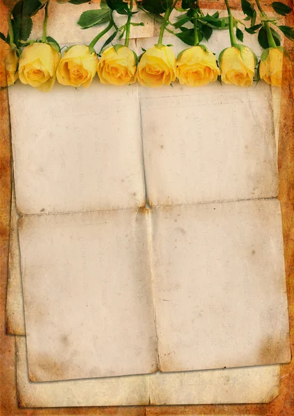 Blanko für romantischen Brief — Stockfoto
