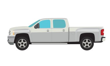 Pick-up truck clipart