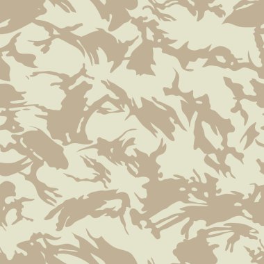 British desert camouflage seamless pattern