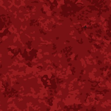 Red camouflage seamless pattern clipart