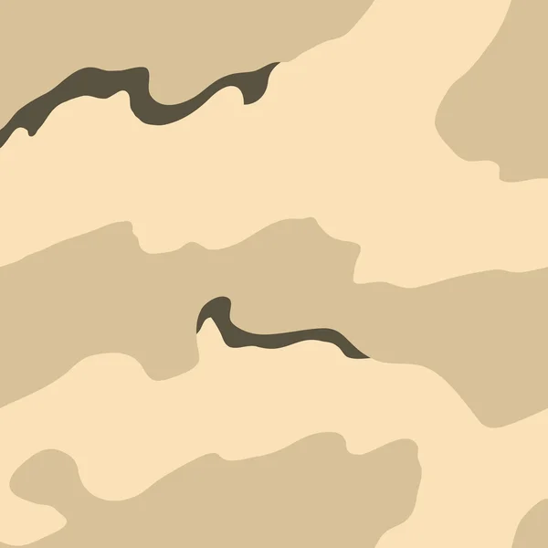 Patrón inconsútil de camuflaje del desierto militar estadounidense — Vector de stock