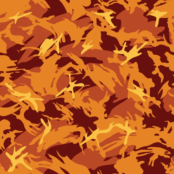 Fire seamless pattern — Stock Vector
