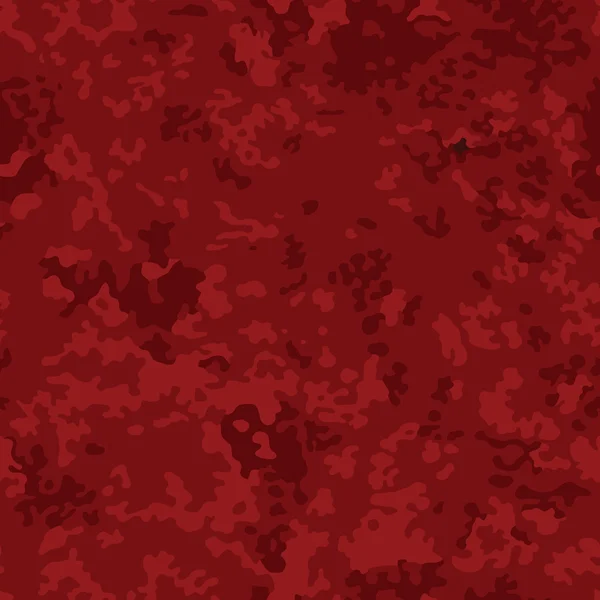 Red camouflage seamless pattern — 스톡 벡터