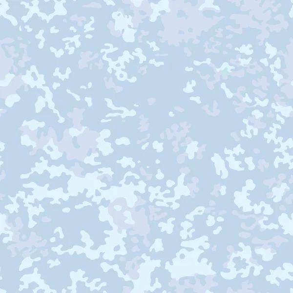 Snowflake camouflage seamless pattern — Stockový vektor