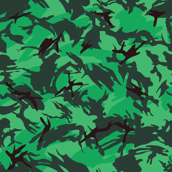 British woods camouflage seamless pattern — Stock Vector
