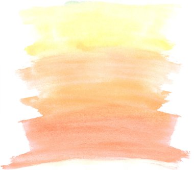 Abstract colorful watercolor brush strokes, may be used as background clipart