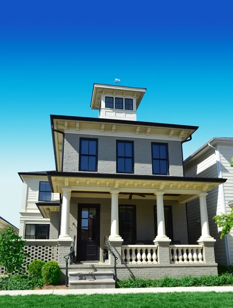 Helt nya Suburban American Dream Home — Stockfoto
