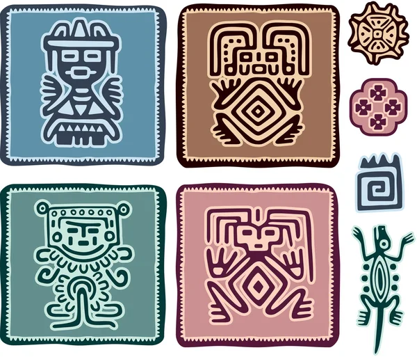 墨西哥设计元素集 — 图库矢量图片