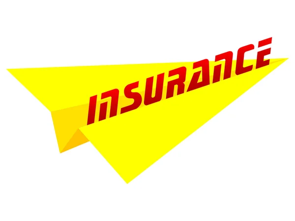 Insurance letter — Stock Vector