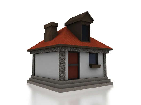 3D-home — Stockfoto