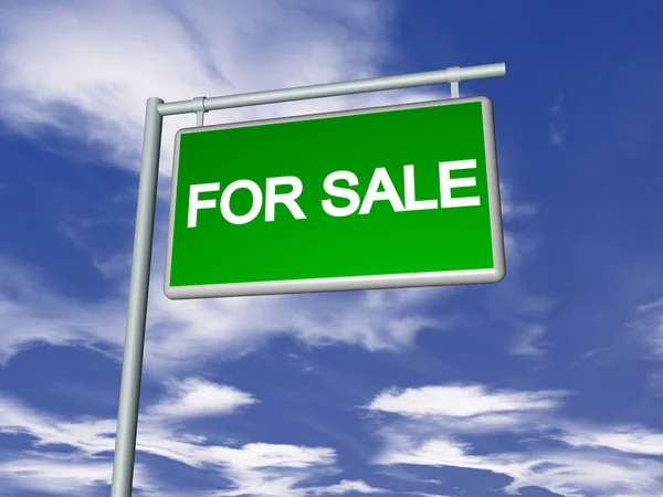 For sale panel — Stock Photo, Image