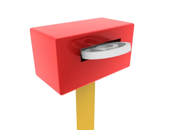 3D E-box — Stok fotoğraf