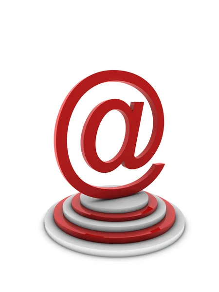 Email sign — Stock Photo, Image