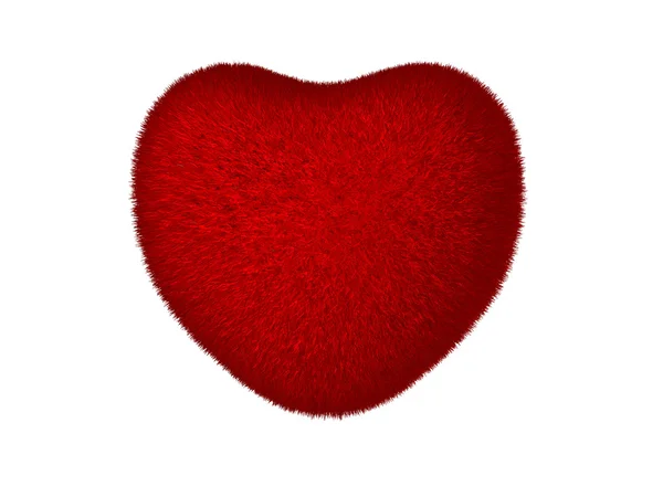 Heart of fluff — Stock Photo, Image