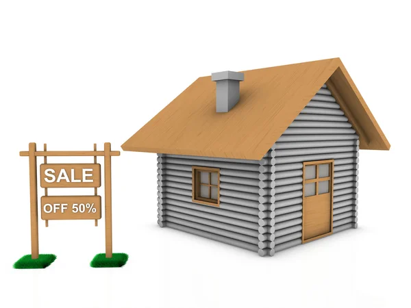 Sale home — Stock Photo, Image