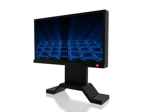 LCD-blå skärm — Stockfoto