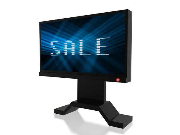 Sale on lcd — Stock Photo, Image