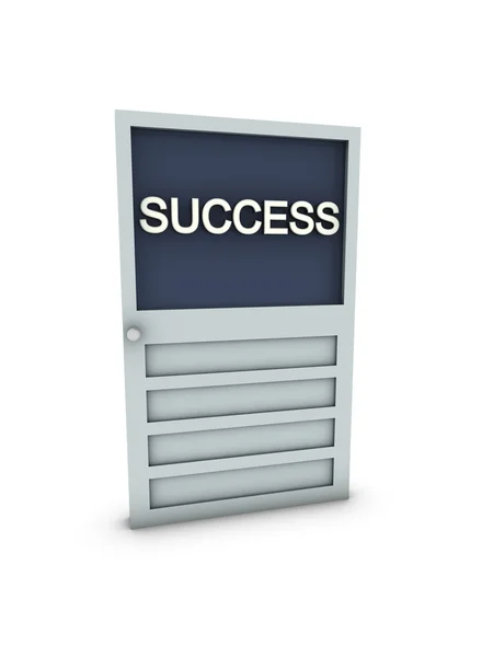 Framgång dörr — Stockfoto